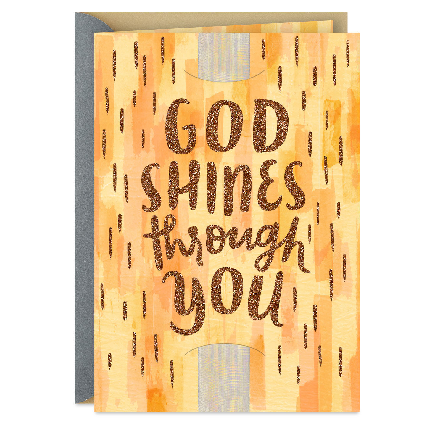 God Shines Through You Religious Clergy Appreciation Card