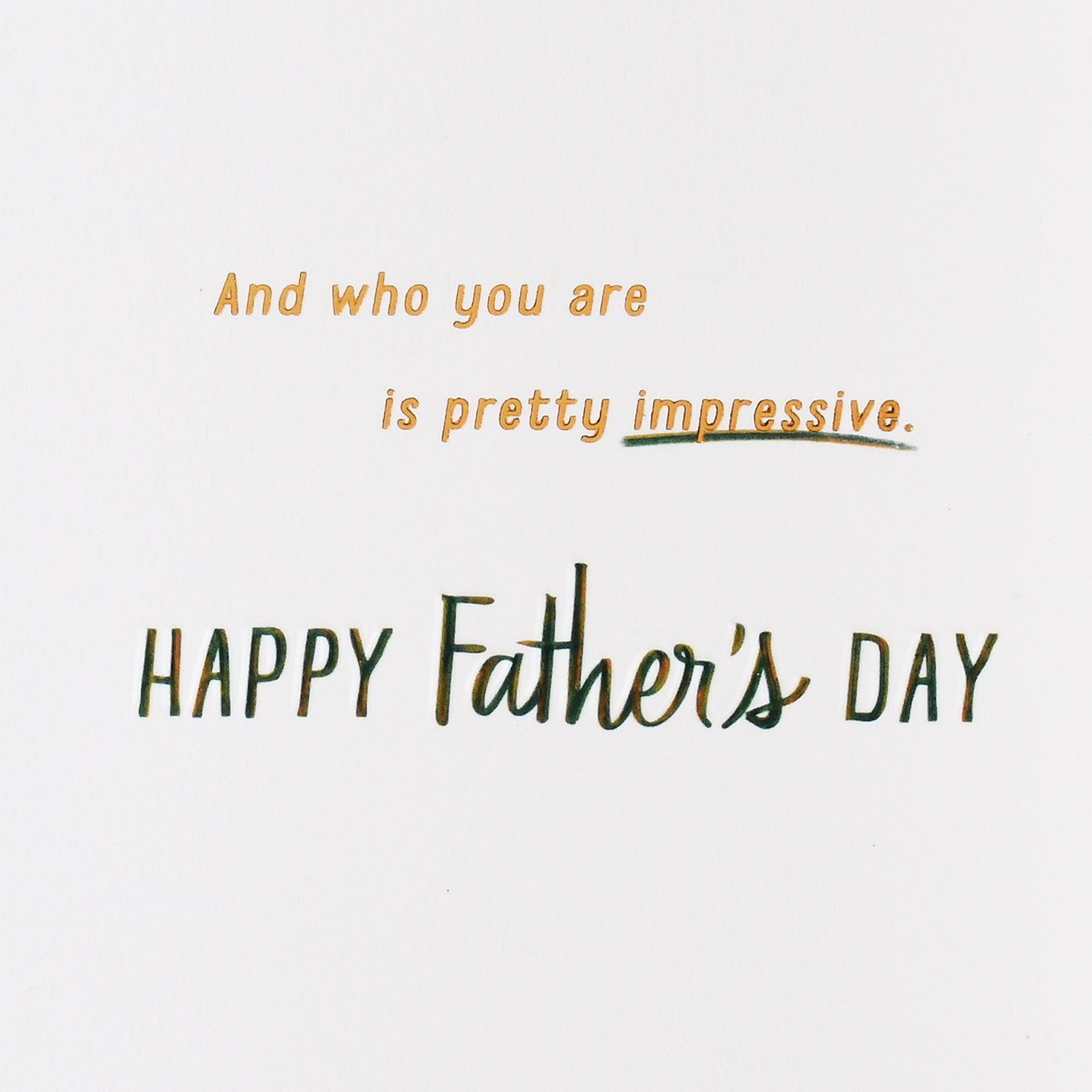 Glossy Lettering Son-in-Law Father's Day Card sentiment image number 3