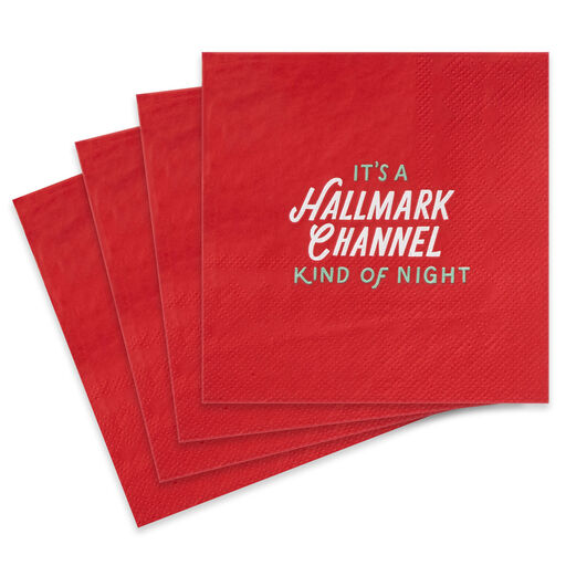 Hallmark Channel Kind of Night Cocktail Napkins, Pack of 20, 