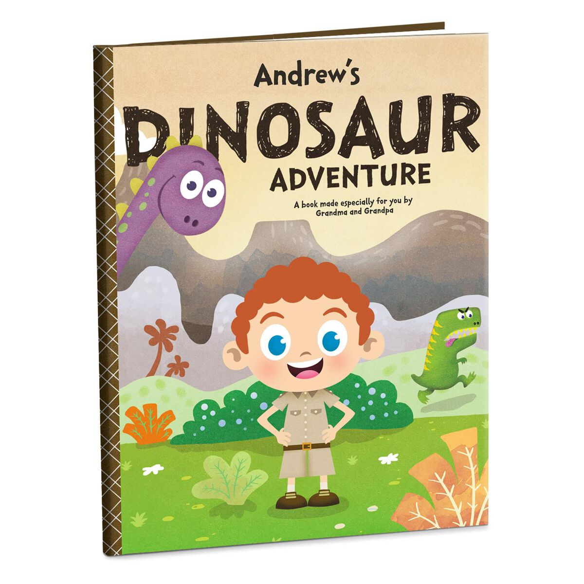 personalised pet dinosaur book