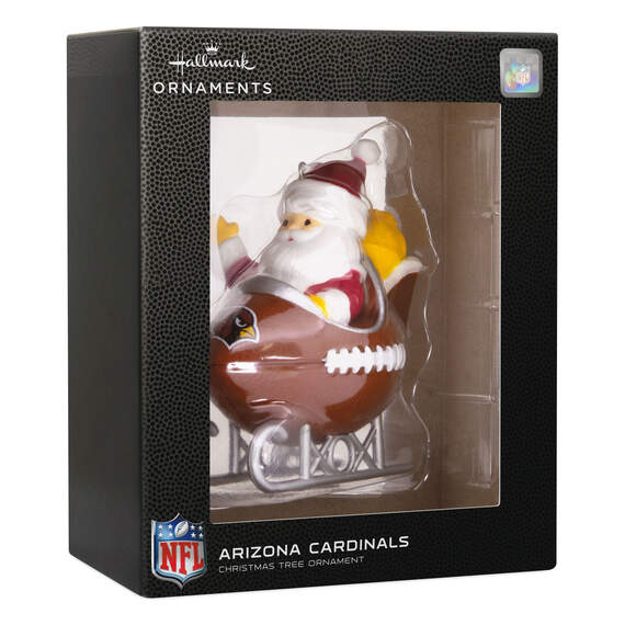 NFL Arizona Cardinals Santa Football Sled Hallmark Ornament, , large image number 4