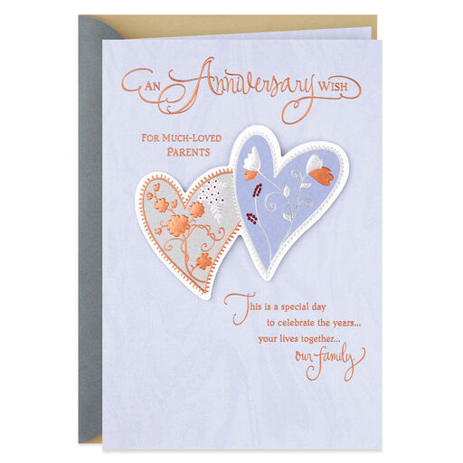 Handmade Anniversary Card Anniversary Card For Parents Anniversary Gift Ideas Cdelaj Svoimi Umelymi Rukami