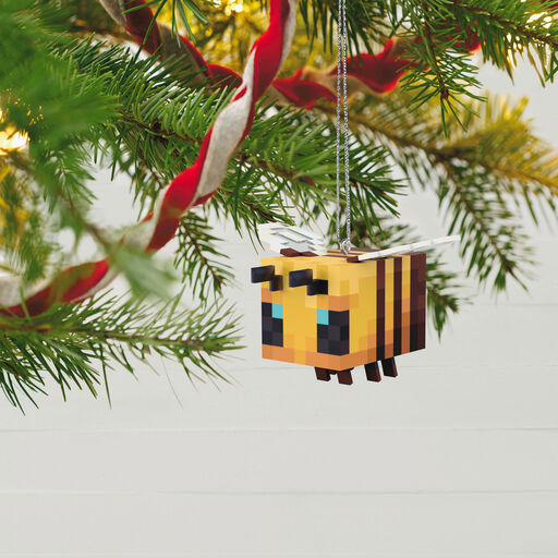 Minecraft Bee Ornament, 