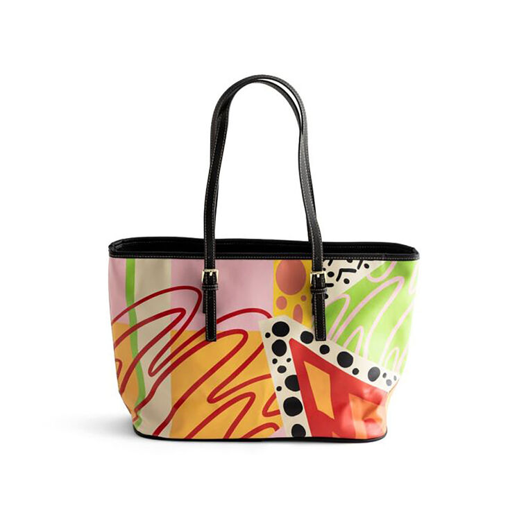 Melissa Mitchell Dots and Doodles Tote Bag, Dots & Doodles, large image number 1