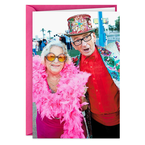 Until We're Both Old and Embarrassing Funny Love Card, 