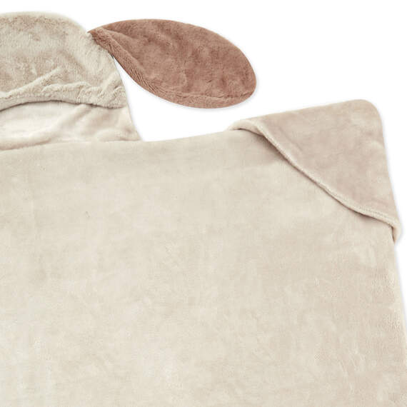 Baby Bunny Hooded Blanket With Pockets, , large image number 4