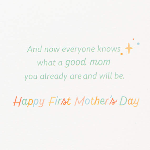 Welcome to Motherhood First Mother's Day Card, , large image number 3