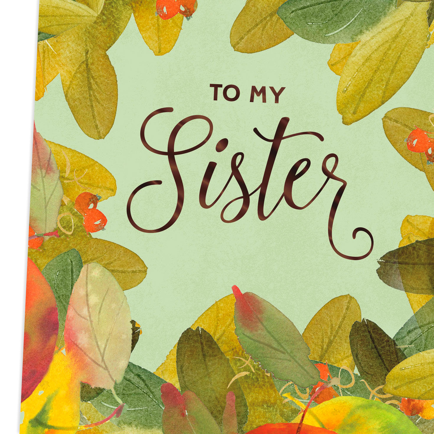 Happy and Proud to Be Connected Rosh Hashanah Card for Sister, , large image number 4