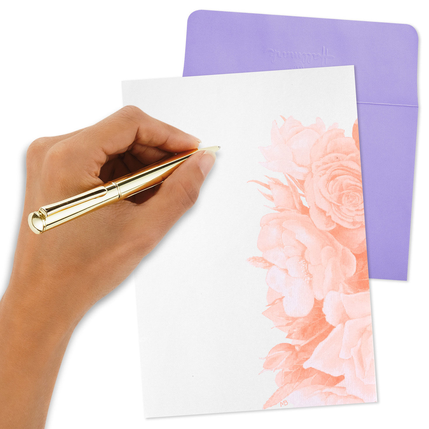 Marjolein Bastin Nature Boxed Stationery Set hand signing image number 4