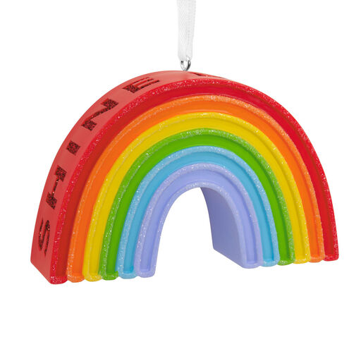 Signature Rainbow Hallmark Ornament, 