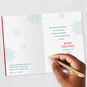 Happy Snowman Religious Grandson Christmas Card Signing card image number 7
