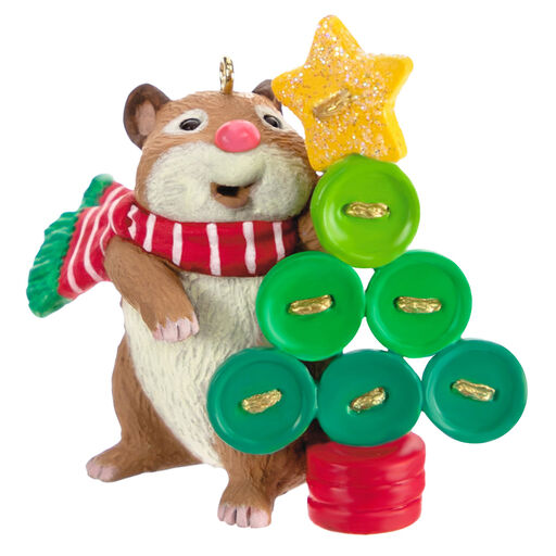 Cute as a Button Ornament, 