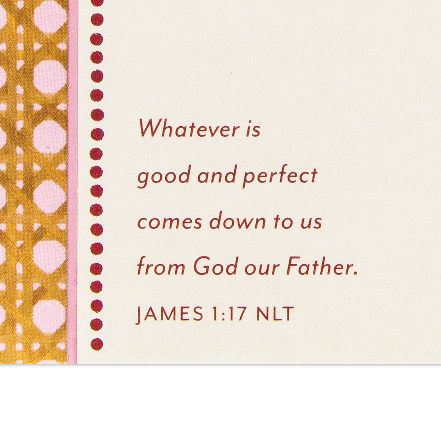 Butterflies Religious Mother's Day Card for Aunt Scripture image number 3