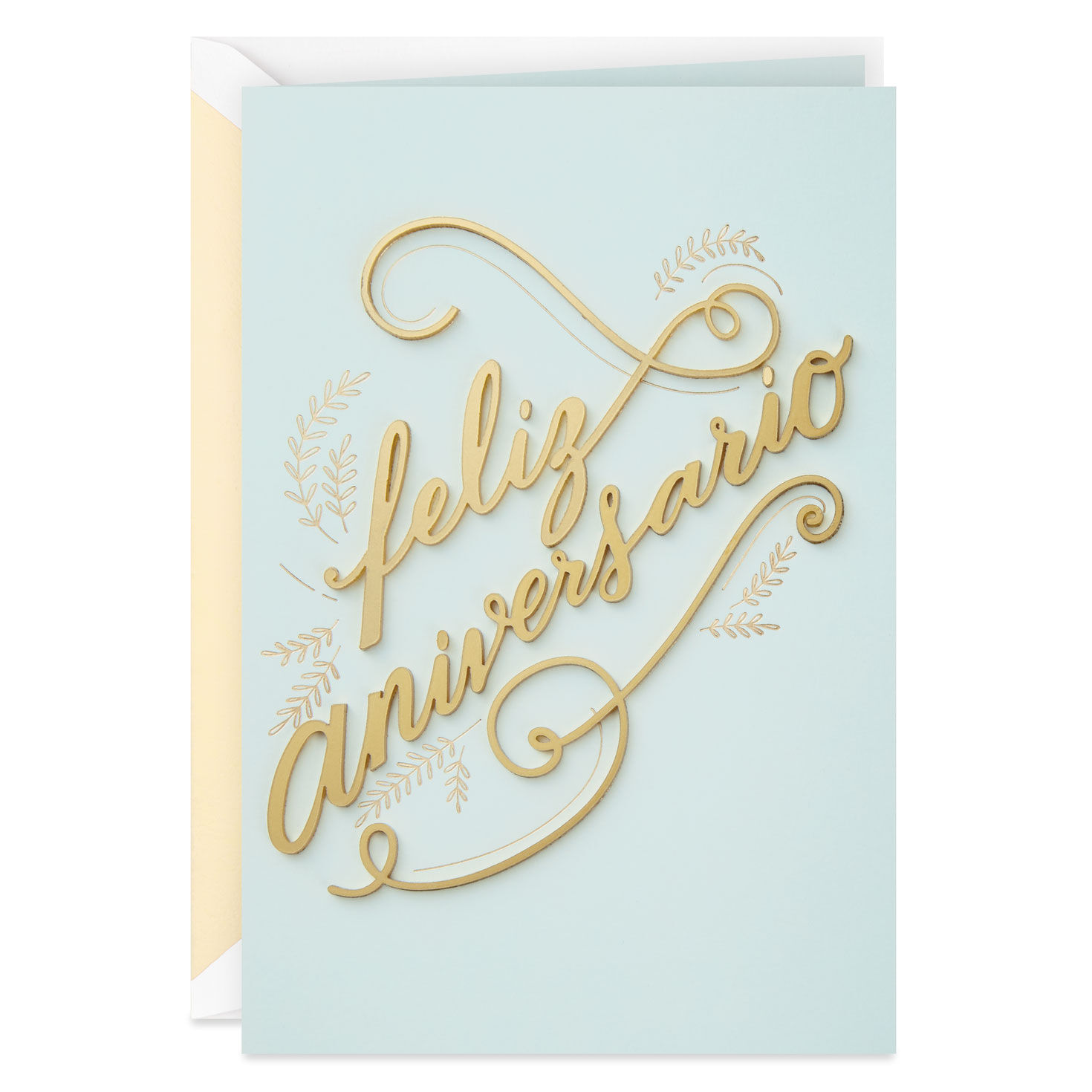 Feliz Aniversario Spanish Language Anniversary Card From Both Greeting Cards Hallmark