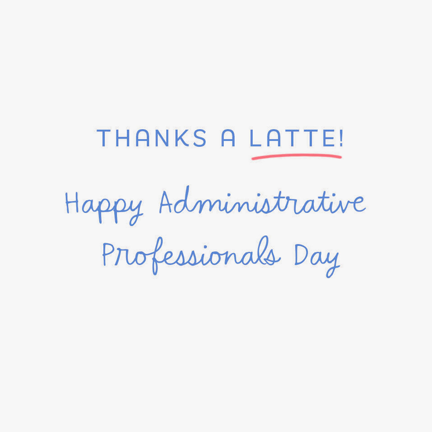 Donut and Coffee Administrative Professionals Day Card Sentiment image number 2