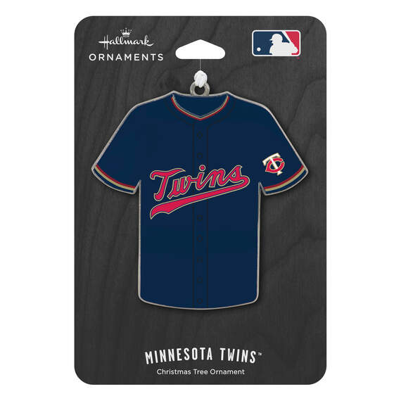 MLB Minnesota Twins™ Baseball Jersey Metal Hallmark Ornament, , large image number 4