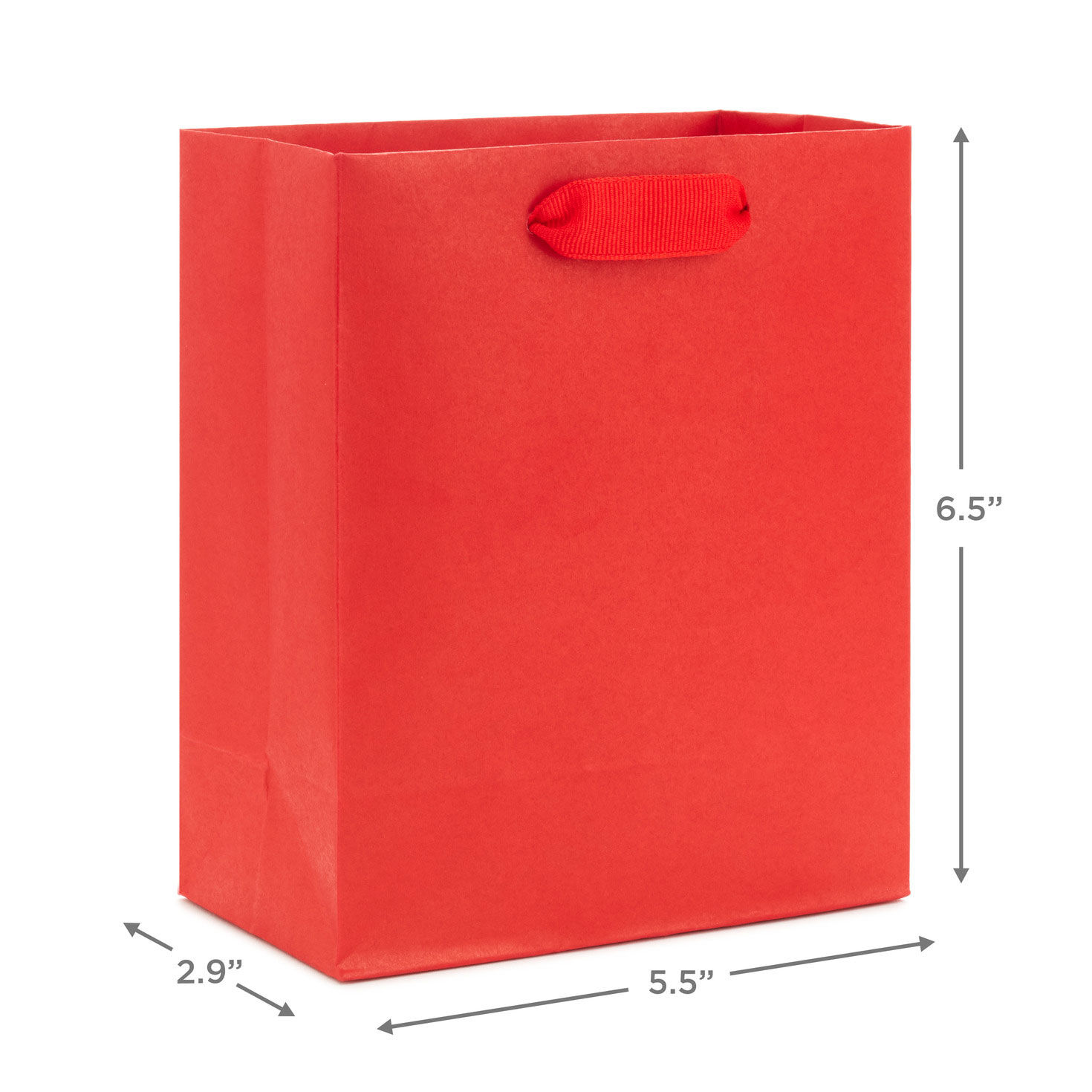 6.5" Red Small Gift Bag for only USD 2.49 | Hallmark