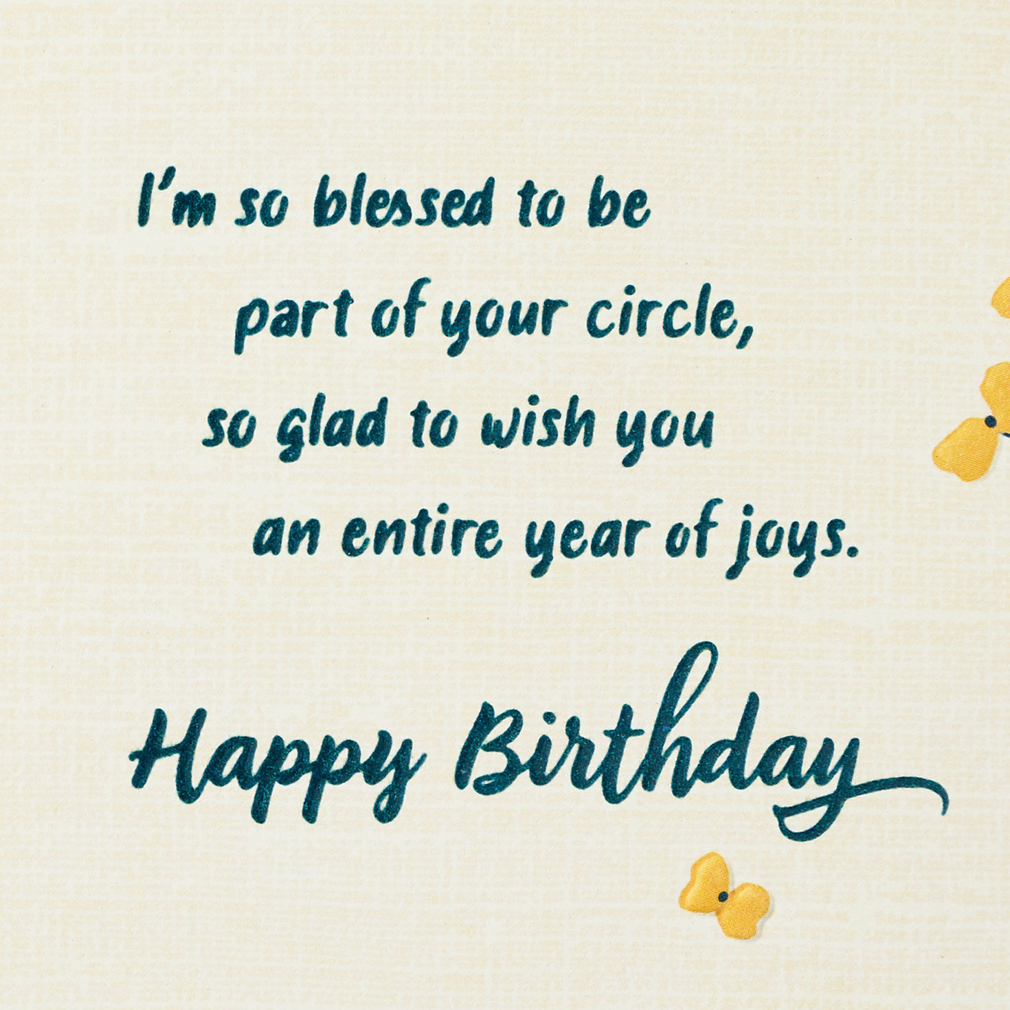 Girl Dressed Like Old Lady Birthday Card for Her Sentiment image number 3