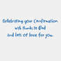 God Celebrates You Confirmation Card for Grandson, , large image number 3