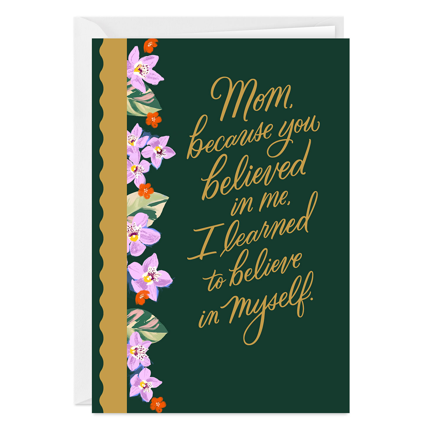 Lacey Chabert Collection Because of You Custom Mother's Day Card
