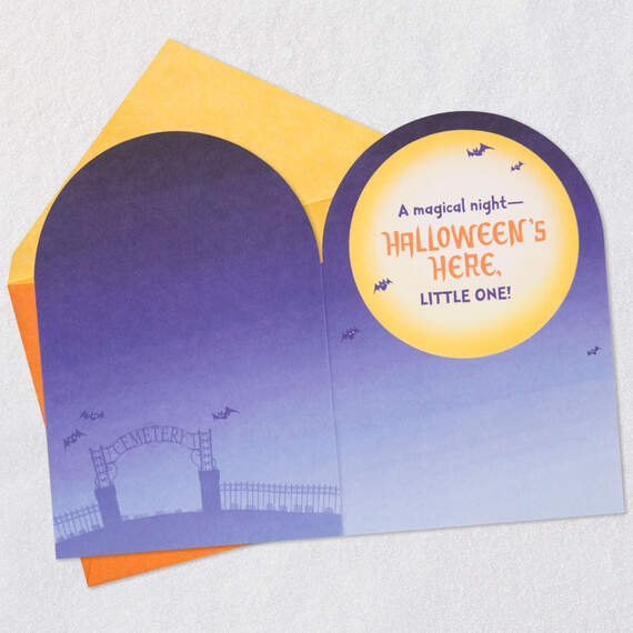 It's a Magical Night, Little One Halloween Card for Great-Grandson, , large image number 3