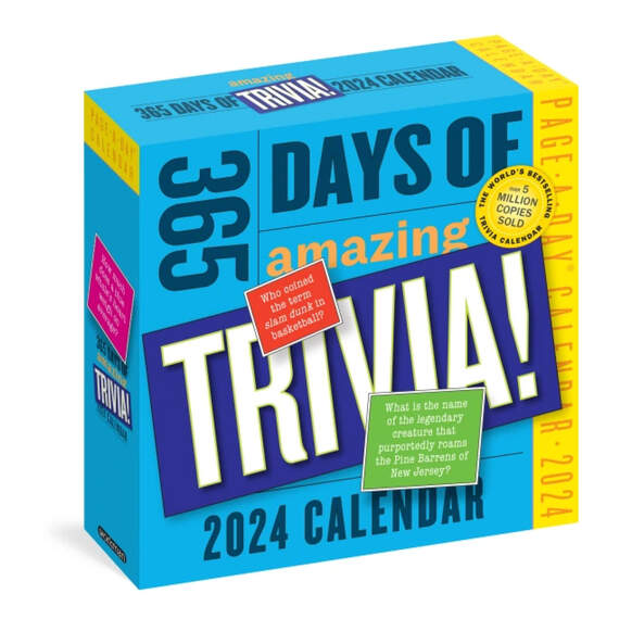 365 Days of Amazing Trivia! Page-a-Day 2024 Calendar, , large image number 1