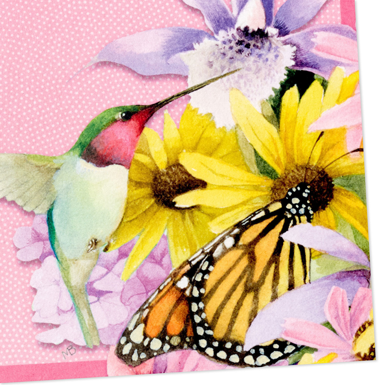 Marjolein Bastin Hummingbird and Butterfly Boxed Blank Notes, Pack of 20, , large image number 3