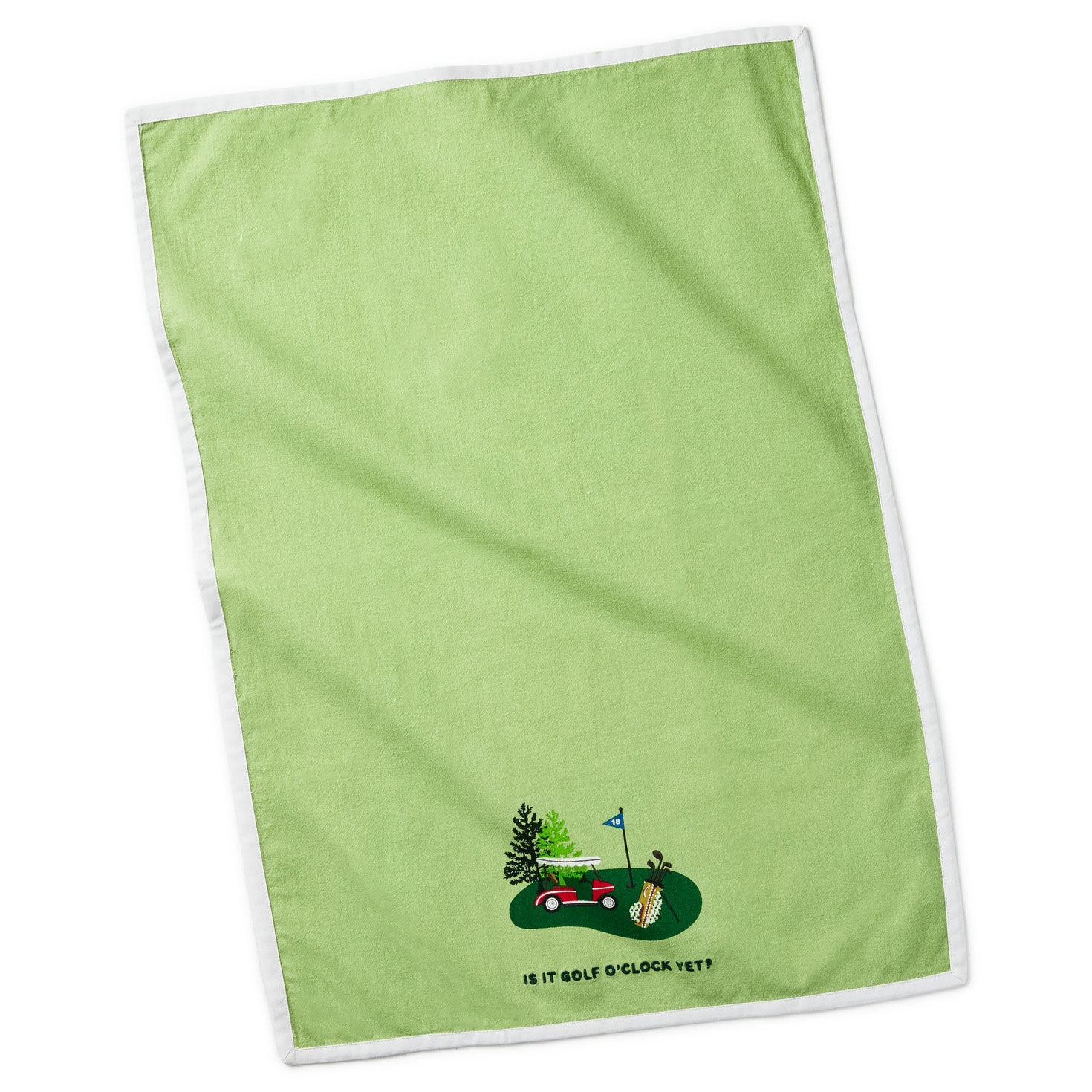 It's Golf O'Clock Kitchen Towel front flat image number 2