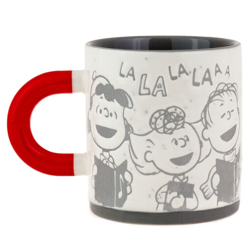 Peanuts® Gang Caroling Speckled Mug, 16 oz., 