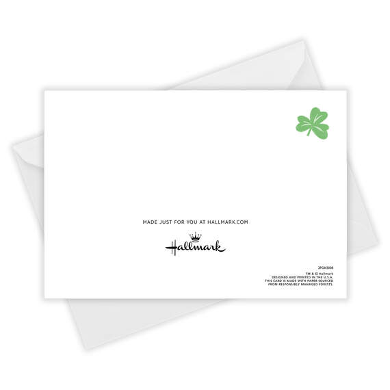 White Frame Horizontal Folded St. Patrick's Day Photo Card, , large image number 5