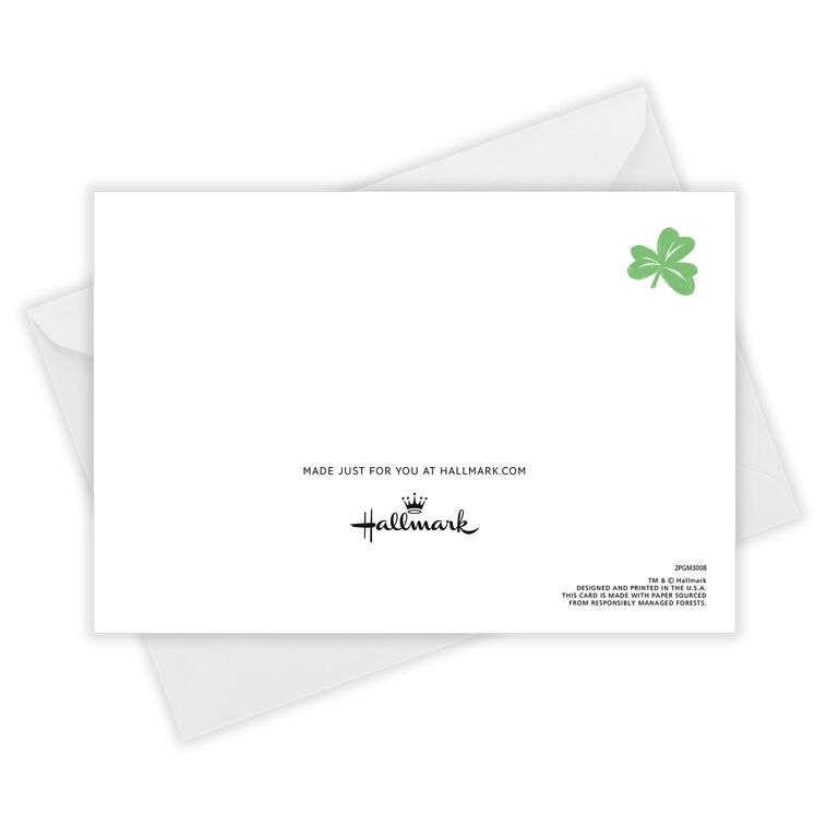 White Frame Horizontal Custom St. Patrick's Day Card, , large image number 5