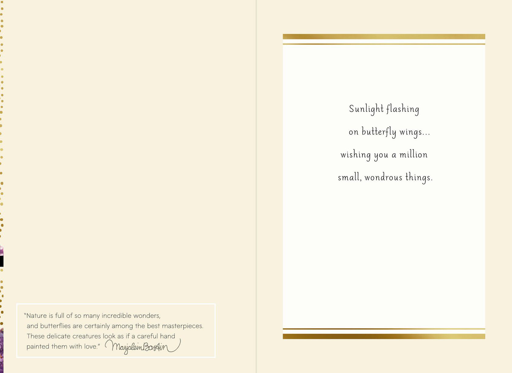 A Wish For Wondrous Things Marjolein Bastin Birthday Card