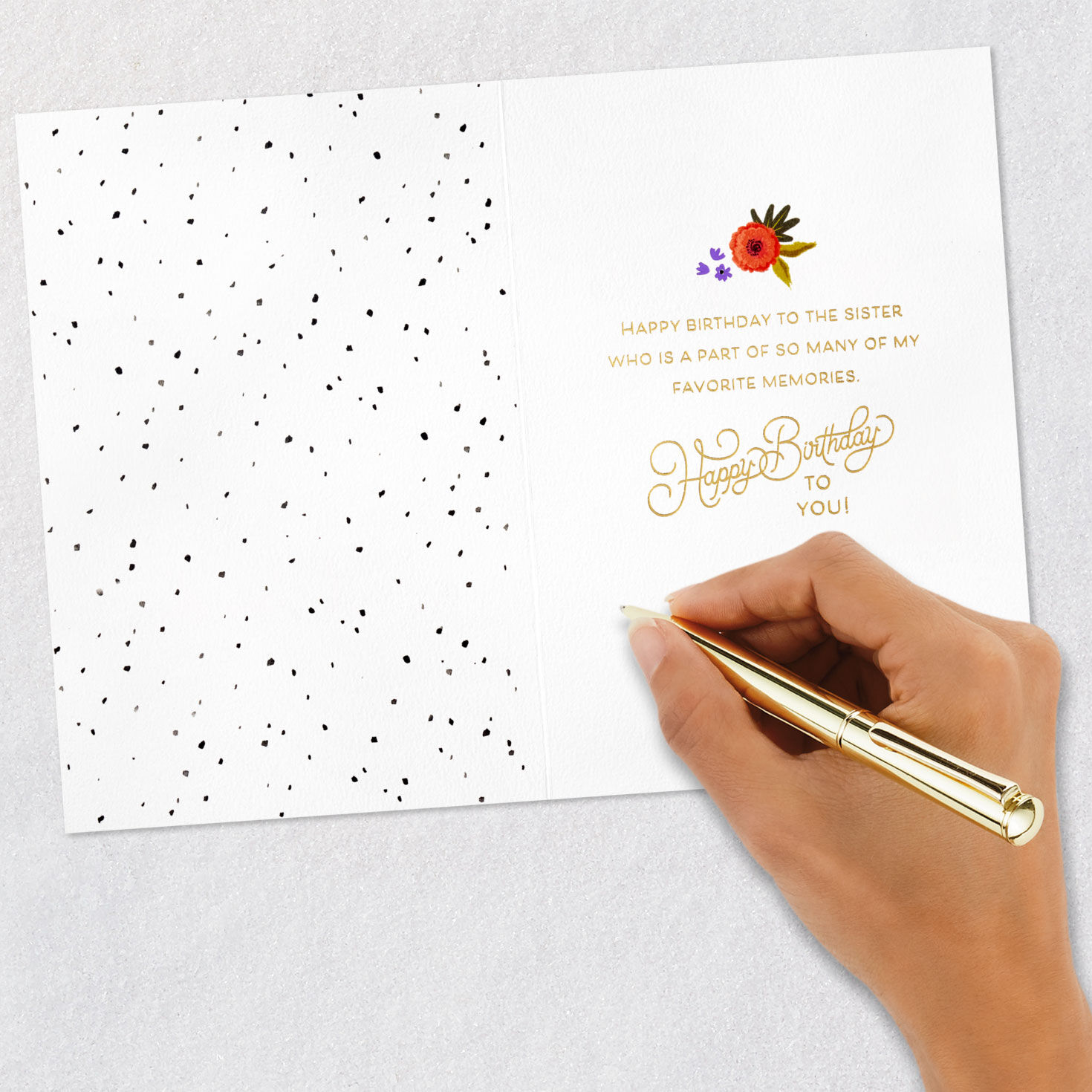 My Favorite Memories Birthday Card for Sister, , large image number 6