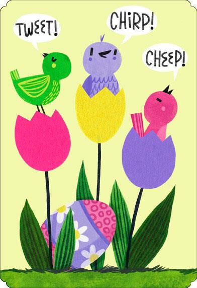 Totally Awesome Granny Easter Card