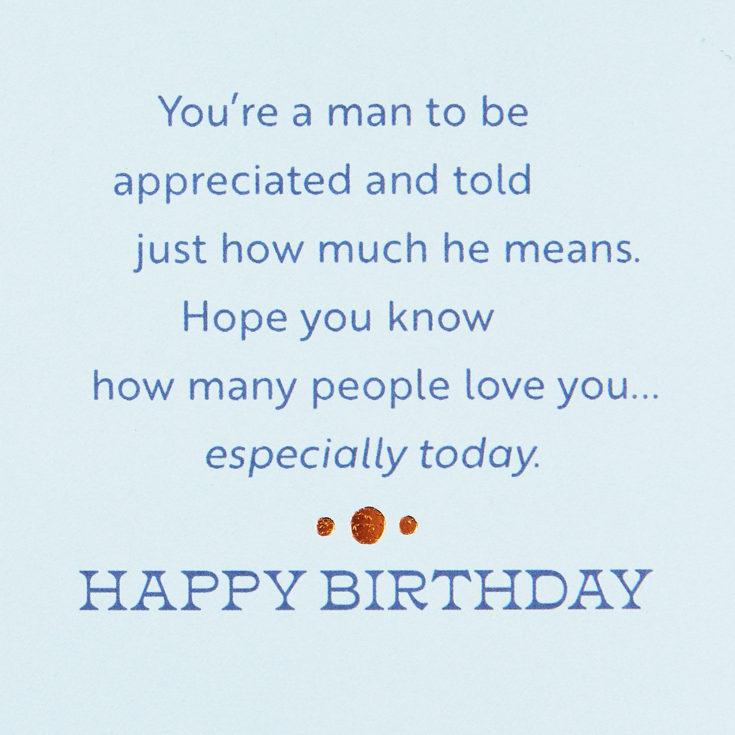 A Good Man Who Leads a Good Life Birthday Card for Grandfather for only USD 5.99 | Hallmark