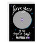 Personalized To the Moon and Back Love Photo Card, , large image number 6