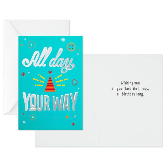 Bold and Bright Assorted Birthday Cards, Pack of 12, , large image number 2