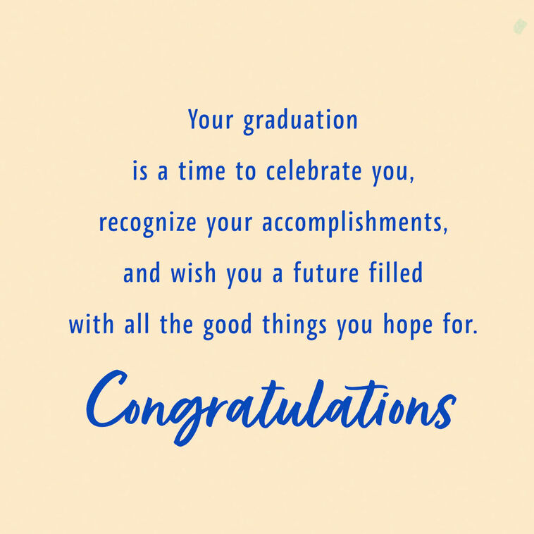 You Did It High School Graduation Card You Did It High School Graduation Card