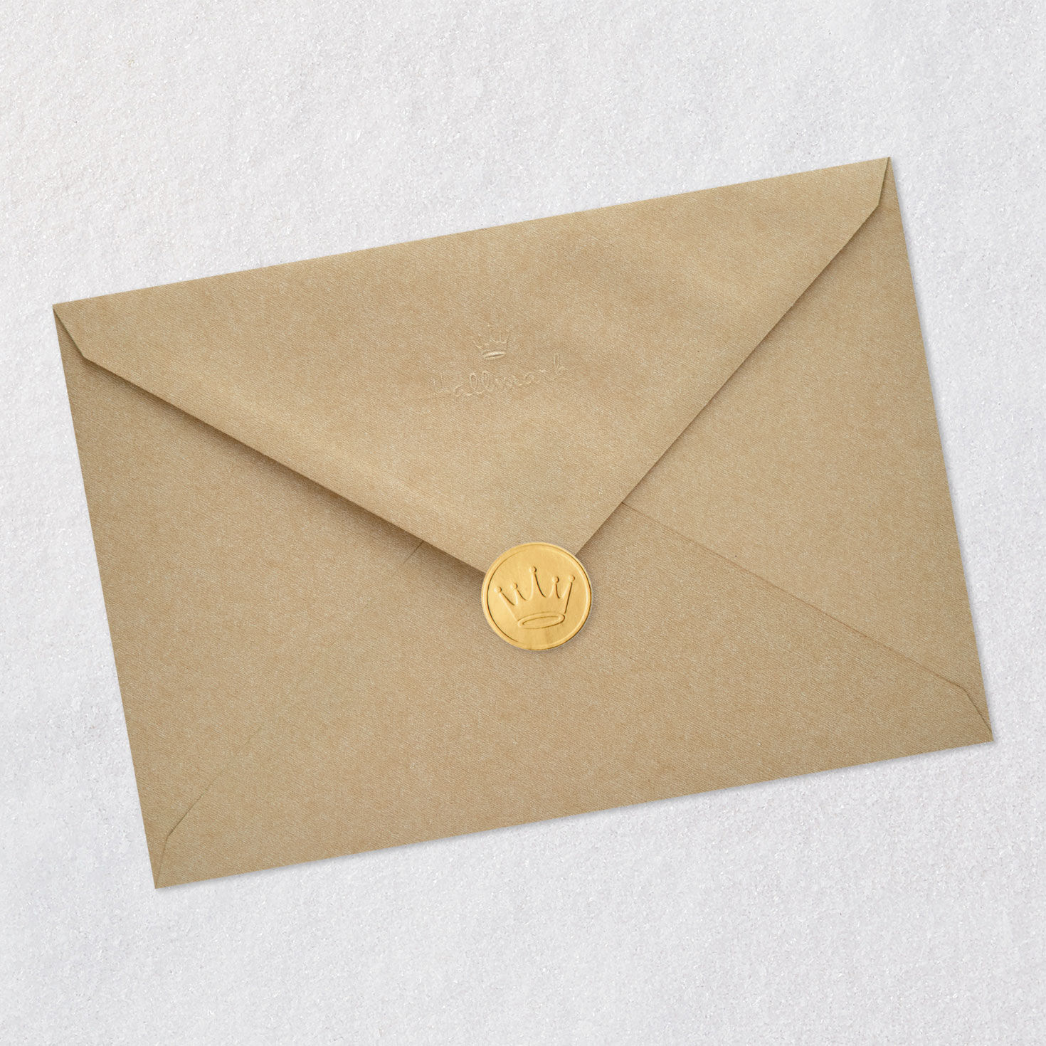 Apples, Honey, Cream & Sugar Rosh Hashanah Card Envelope Back with Seal image number 10