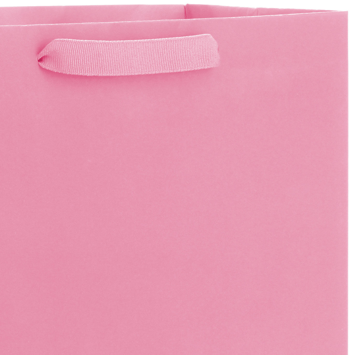 13" Light Pink Large Gift Bag, Pink, large image number 4