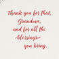 Black Hands Rolling Out Dough Christmas Card for Grandmother Sentiment image number 3