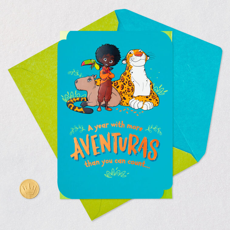 Disney Encanto Antonio More Adventures Bilingual Birthday Card, , large image number 5