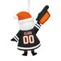 Chicago Bears Santa Fan Christmas Ornament back image number 6