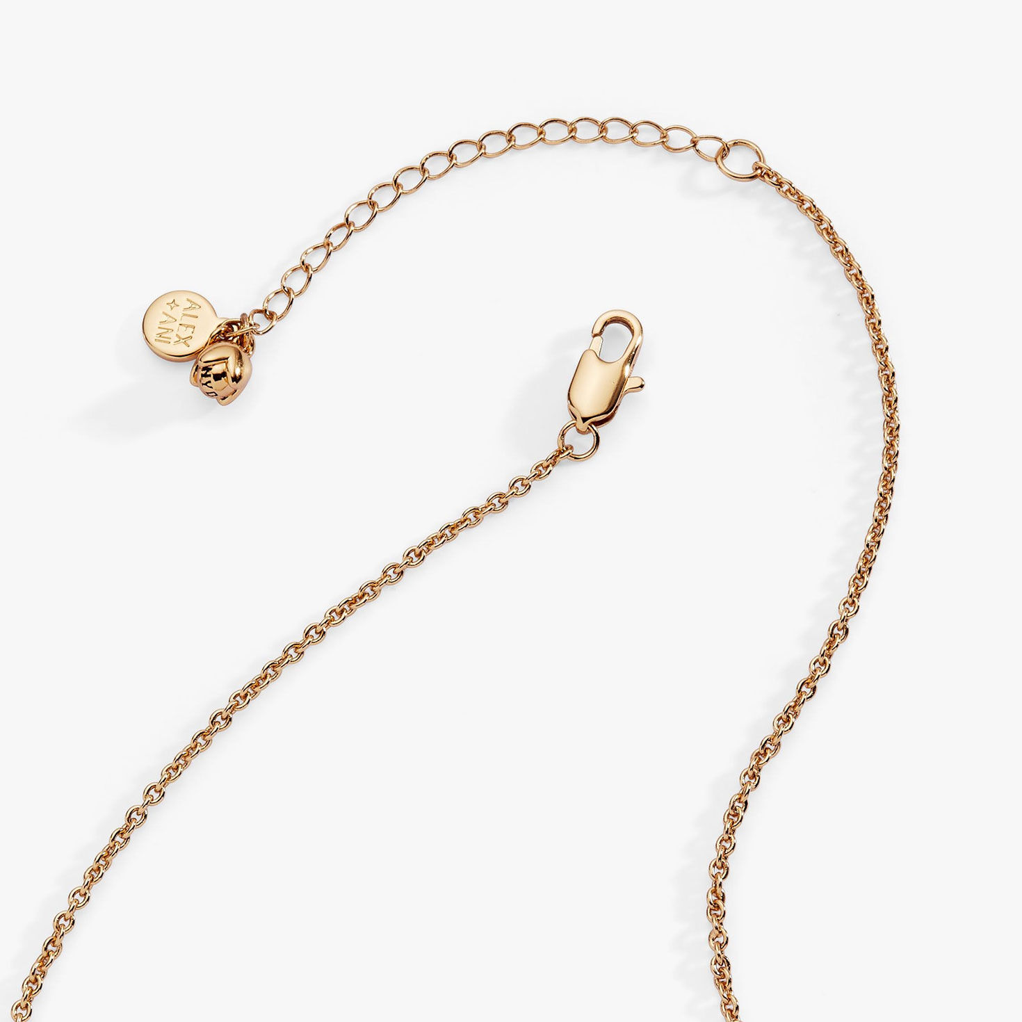 Alex And Ani New York Botanical Garden&reg; Butterfly Inline Necklace upclose view image number 2