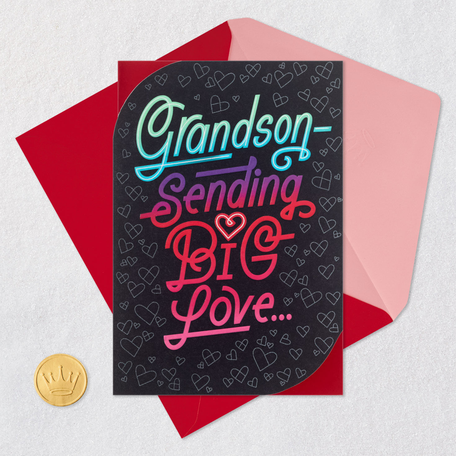 Sending Big Love Valentine's Day Card for Grandson for only USD 5.99 | Hallmark