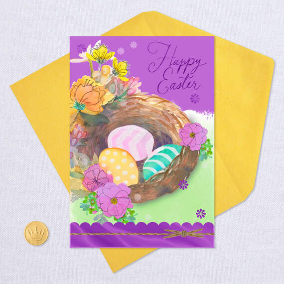 Loving Thoughts and Warm Wishes Easter Card, , large image number 5