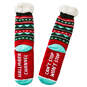 Hallmark Channel Can't Stop Novelty Crew Socks, , large image number 1