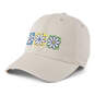 Life Is Good Boxed Daisies Beige Baseball Cap, , large image number 1