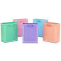 6.5" Assorted Pastel Colors 5-Pack Gift Bags, , large image number 1