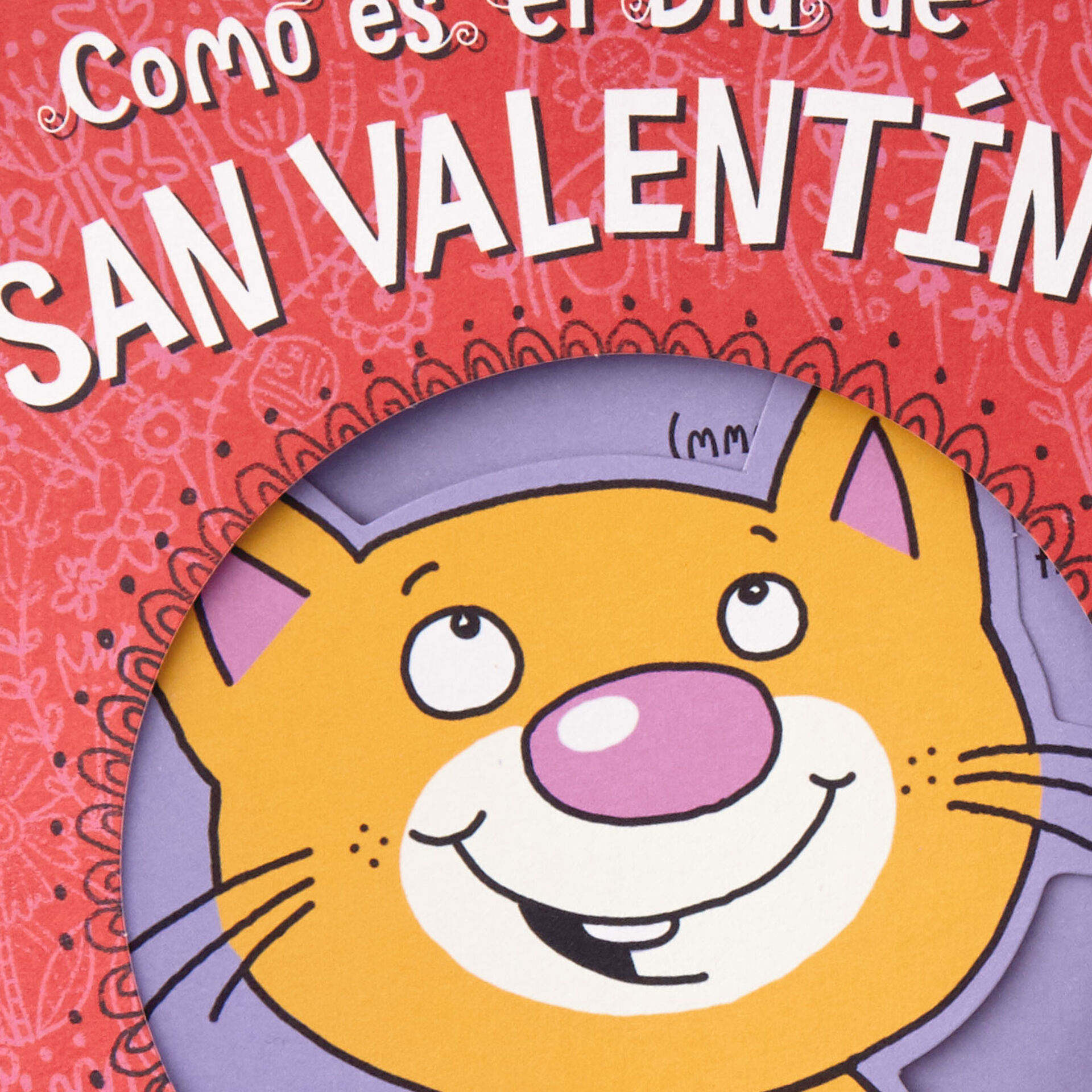 Roses and Chocolates Funny Pop Up SpanishLanguage Valentine's Day Card